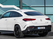 Charger l&#39;image dans la galerie, AMG GLE63 Coupe Diffuser and Tailpipe package in Night Package Black or Chrome AMG Style