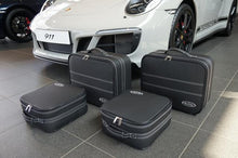 Cargar imagen en el visor de la galería, Porsche 911 991 992 Rear Seat Roadster bag Luggage Case Set