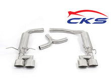 Load image into Gallery viewer, CKS W204 Quad Oval tailpipe exhaust all 4 Cylinder models
