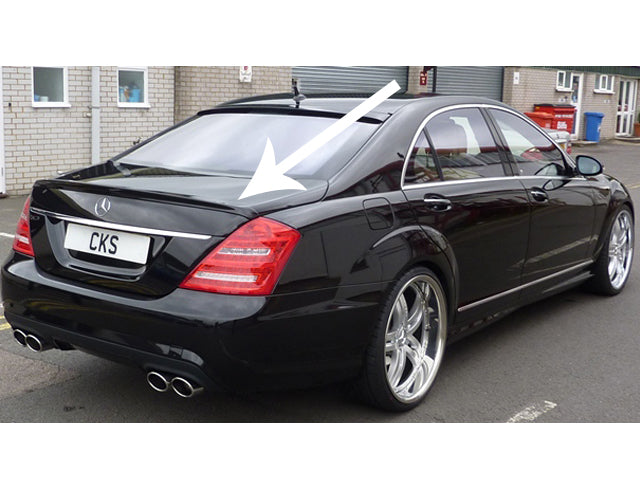 AMG Style Boot Trunk Lid Spoiler W221 S Class Mansory Original