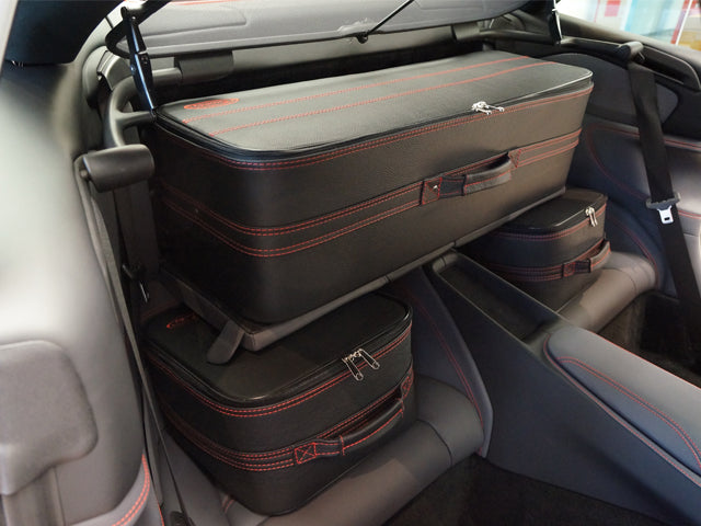 Ferrari Portofino Gepäck Gepäcktaschen Set für Innen Rücksitze Roadster Tasche