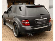 Carregar imagem no visualizador da galeria, Mercedes W164 ML X164 GL Sport Exhaust Rear Silencers with Quad Oval Tailpipes