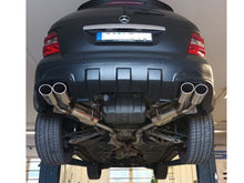 Carregar imagem no visualizador da galeria, Mercedes W164 ML X164 GL Sport Exhaust Rear Silencers with Quad Oval Tailpipes