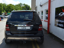 Load image into Gallery viewer, Mercedes W164 ML X164 GL Sport Exhaust Rear Silencers with Quad Round Tailpipes