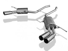 Load image into Gallery viewer, Mercedes W164 ML X164 GL Sport Exhaust Rear Silencers with Quad Round Tailpipes