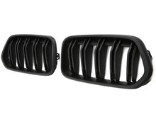 Cargar imagen en el visor de la galería, BMW X2 F39 Kidney Grill Grilles Matt Black Twin Bar M Performance