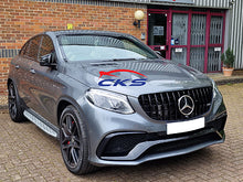 Load image into Gallery viewer, Mercedes GLE63 Panamericana GT GTS Grille Gloss Black GLE63 SUV COUPE only from 2015