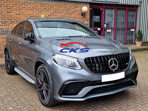 Mercedes GLE63 Panamericana GT GTS Grille Gloss Black GLE63 SUV COUPE only from 2015