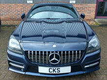 Load image into Gallery viewer, Mercedes SLK R172 Panamericana Grille Black with Chrome Bars