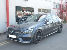 Load image into Gallery viewer, Mercedes C Class W205 AMG C43 Diamond Style Grille Black