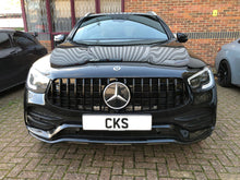 Charger l&#39;image dans la galerie, Mercedes GLC Panamericana GT GTS Grille Gloss Black from JUNE 2019 with AMG Line Styling package