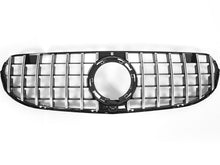 Carica l&#39;immagine nel visualizzatore di Gallery, Mercedes GLC Panamericana GT GTS Grille Black and Chrome from JUNE 2019 with Offroad Styling package