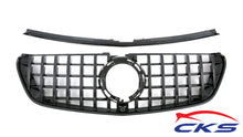 Charger l&#39;image dans la galerie, Mercedes W447 V Class Panamericana GT GTS Grille Gloss Black from June 2019