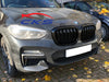 BMW G02 X4 Kidney Grilles Gloss Black New Twin Bar Design - Models from 2018