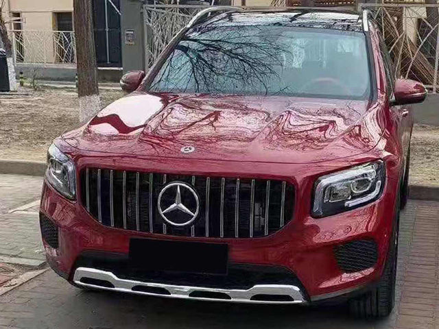 Mercedes GLB X247 Panamericana GT GTS Style Grille Chrome and Black after 2020