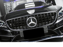 Laden Sie das Bild in den Galerie-Viewer, Mercedes CLS C218 Panamericana GT GTS Panamericana Kühlergrill schwarz glänzend ab 2014