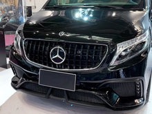 Laden Sie das Bild in den Galerie-Viewer, Mercedes W447 V-Klasse Panamericana GT GTS Kühlergrill schwarz glänzend bis Mai 2019
