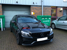 Load image into Gallery viewer, Mercedes AMG C63 Panamericana GT GTS Grille Gloss Black C63 only W205 C205 A205 S205