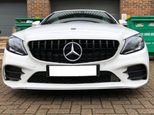 Load image into Gallery viewer, mercedes c class black panamericana gt grille w205 c205 s205 a205