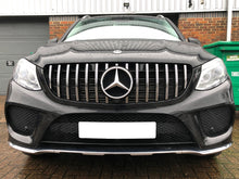 Load image into Gallery viewer, Mercedes GLE SUV W166 Panamericana GT GTS Grille Chrome and Black from 2015