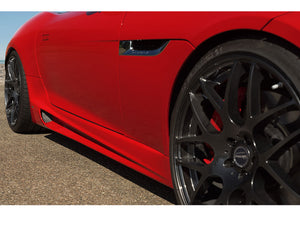 Jaguar F Type Coupe and Cabriolet RS-R side skirts Set - Not for SVR models