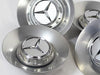 Mercedes Alloy Wheel Centre Caps in Silver ONLY FOR AMG FORGED ALLOY WHEELS