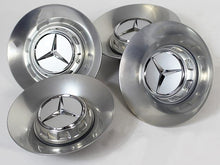 Carregar imagem no visualizador da galeria, Mercedes Alloy Wheel Centre Caps in Silver ONLY FOR AMG FORGED ALLOY WHEELS