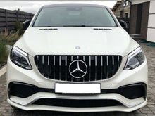 Load image into Gallery viewer, Mercedes GLE63 Panamericana GT GTS Grille Chrome and Black GLE63 SUV COUPE only from 2015