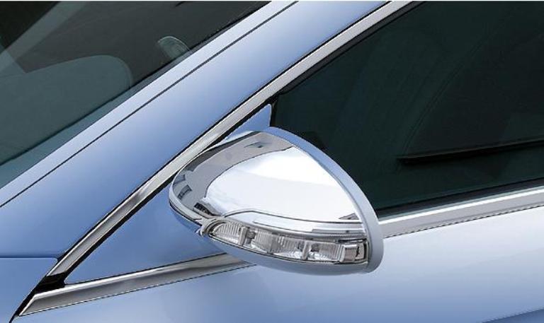 W221 S Class Chrome wing mirror cover set models until May 2009