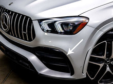 Carregar imagem no visualizador da galeria, Mercedes GLE Front Flaps Canards Gloss Black SUV Coupe W167 C167