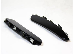 Mercedes A Class W177 A35 Front Canards Set Gloss Black Night Package AMG Style