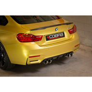 BMW M4 (F82) Primary Cat Back Exhaust (Valved)