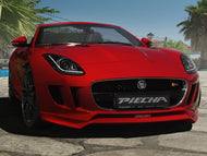 Jaguar F Type RS-R Front Spoiler Lip - Not for SVR models